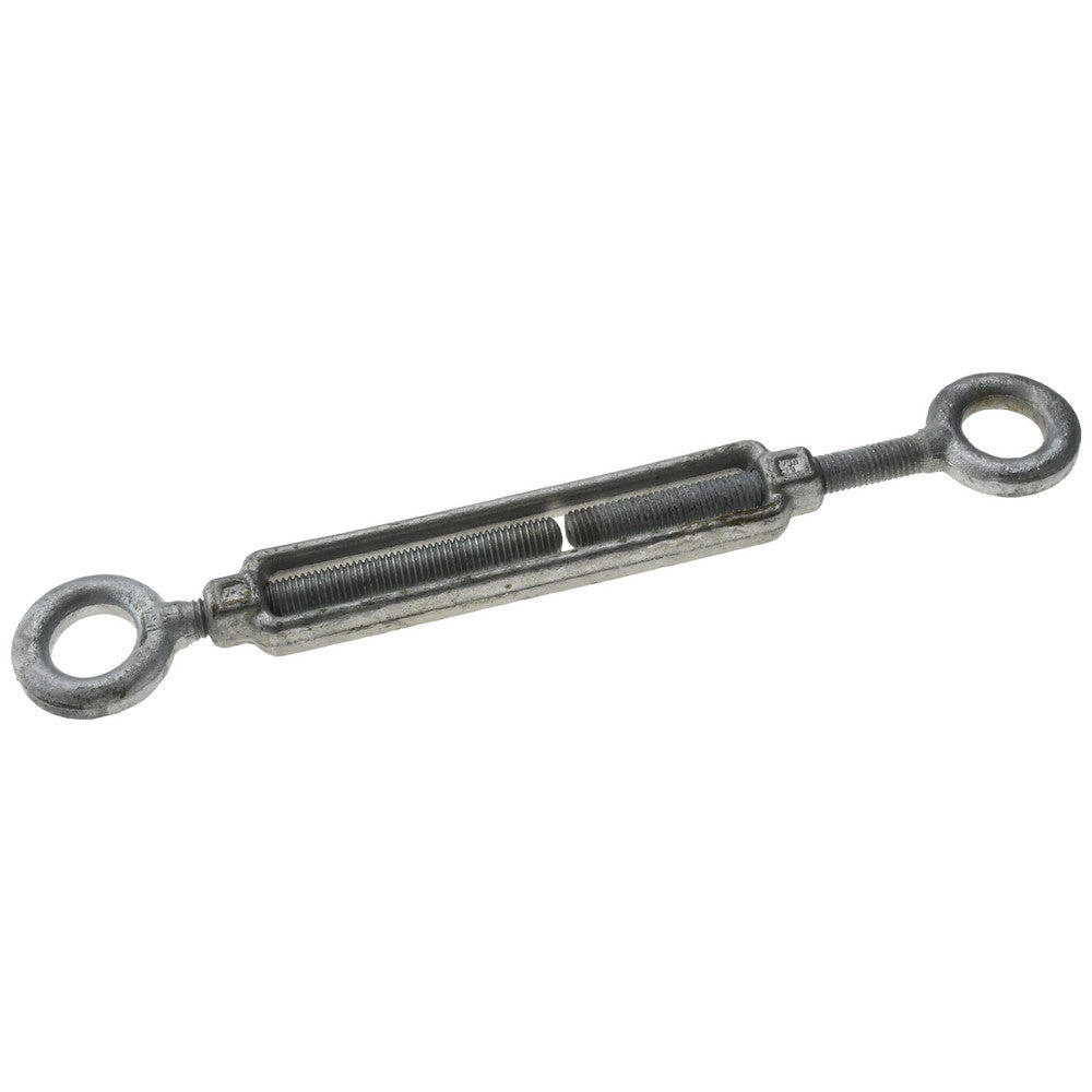 Edward W. Daniel Co 10716 2,200 Lb Load Limit, 1/2" Thread Diam, 6" Take Up, Steel Eye & Eye Turnbuckle