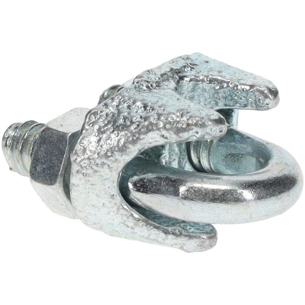 Value Collection 20905 Wire Rope Clip 1/8" Rope Dia, Malleable Iron