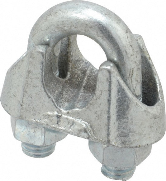 Value Collection 20930 Wire Rope Clip 7/16" Rope Dia, Malleable Iron
