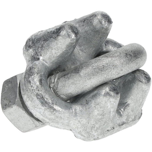 Value Collection 18500 Wire Rope Clip 1/8" Rope Dia, Forged Steel