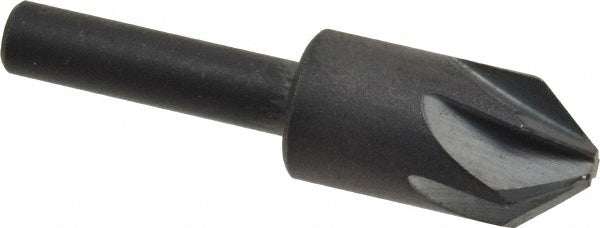 Keo 919-000-344 Countersink 1/2" Head Dia, 82.00 deg Included Angle, 6 Flute, High-Speed Steel, Right Hand Cut