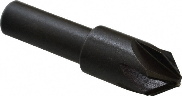 Keo 919-000-346 Countersink 1/2" Head Dia, 82.00 deg Included Angle, 6 Flute, High-Speed Steel, Right Hand Cut