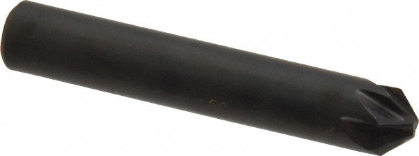 Keo 919-000-375 Countersink 1/4" Head Dia, 90.00 deg Included Angle, 6 Flute, High-Speed Steel, Right Hand Cut