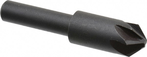 Keo 919-000-379 Countersink 3/8" Head Dia, 90.00 deg Included Angle, 6 Flute, High-Speed Steel, Right Hand Cut