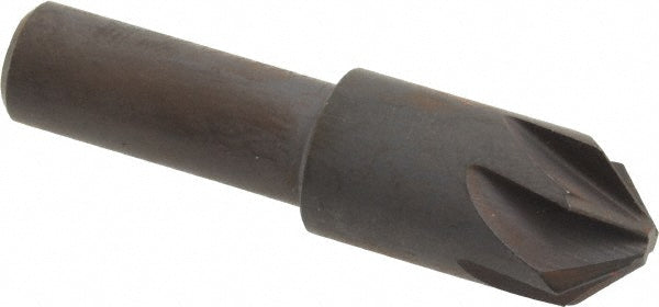 Keo 919-000-383 Countersink 1/2" Head Dia, 90.00 deg Included Angle, 6 Flute, High-Speed Steel, Right Hand Cut