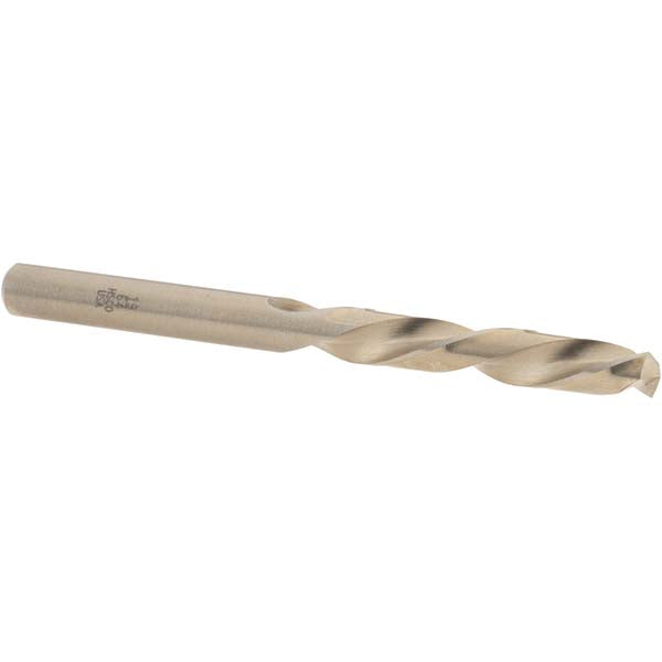 Cle-Line C30519 Mechanics Drill Bit 19/64" Dia, 135 &deg Point, Cobalt, Straight-Cylindrical Shank, Split Point