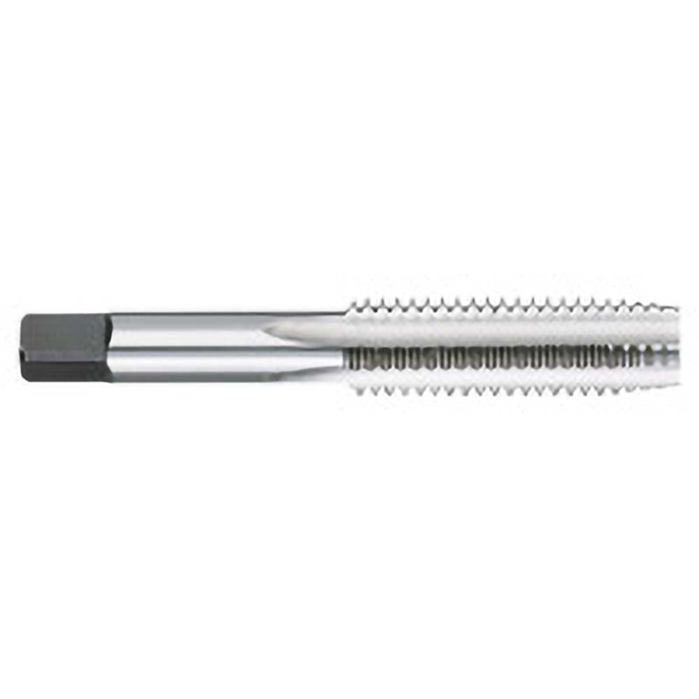 Titan USA TT90579 Straight Flutes Tap 5/8-18, UNF, 4 Flutes, Bottoming, 2B & 3B, High Speed Steel, Bright/Uncoated