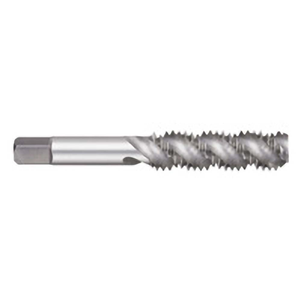 Titan USA TT76353 Spiral Flute Tap M4x0.7, Metric Coarse, 3 Flute, Modified Bottoming Chamfer, 6H Class of Fit, High-Speed Steel, Bright/Uncoated Finish