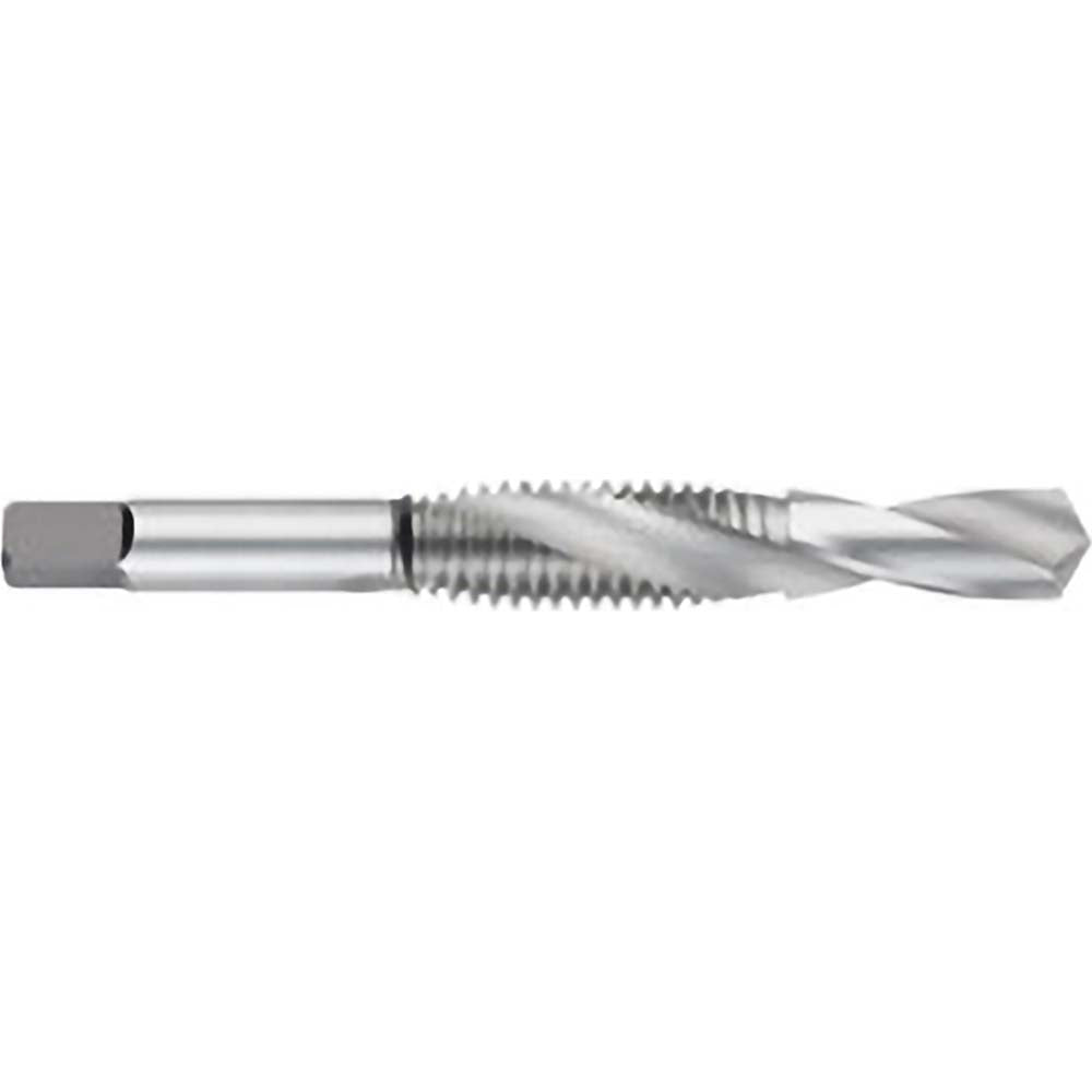 Titan USA TT70707 Combination Drill Tap #8-32, H3, 2B, 2 Flutes, High Speed Steel