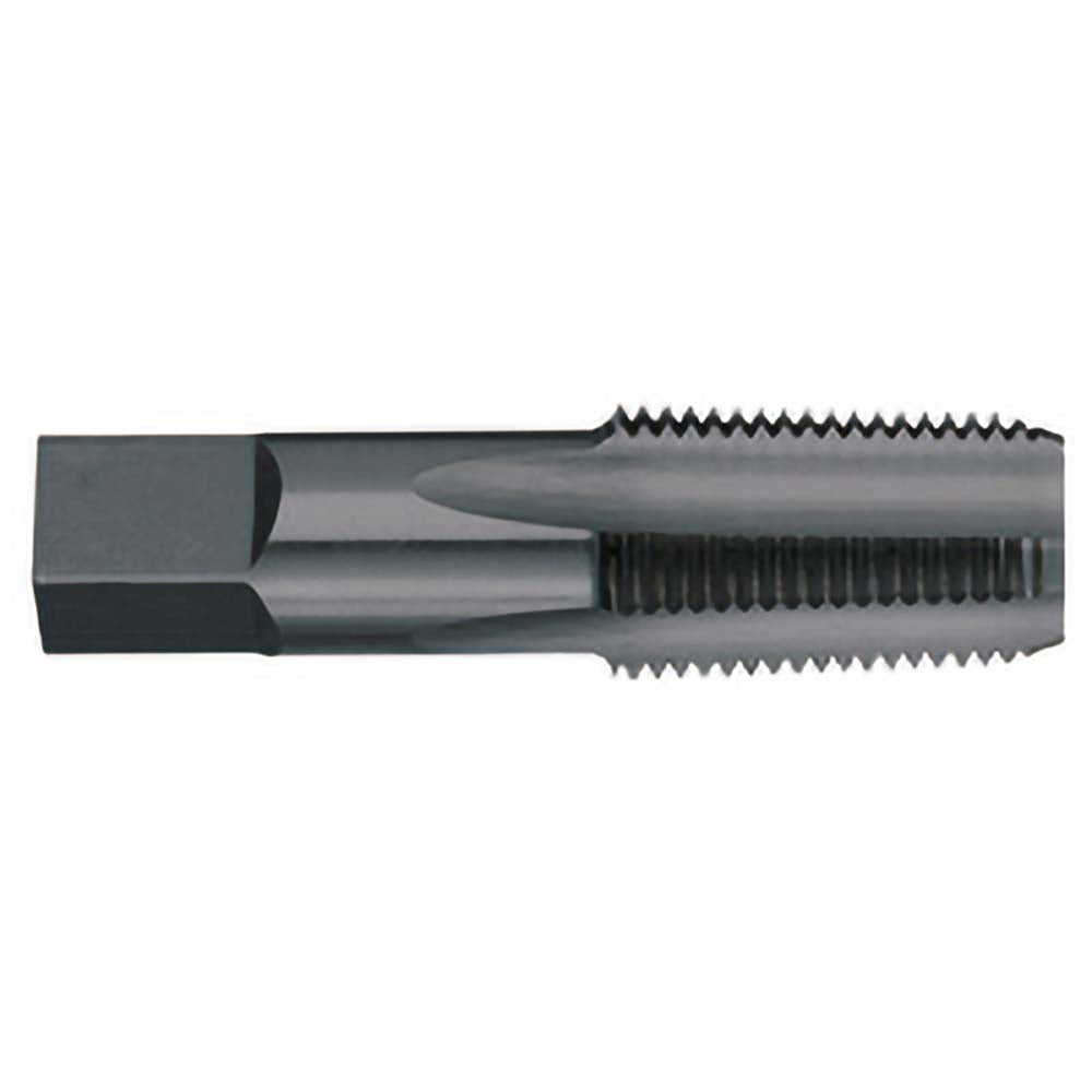 Titan USA TT93406S Standard Pipe Tap 1/4-18, NPT, Taper, 4 Flutes, High Speed Steel, Steam Oxide Finish