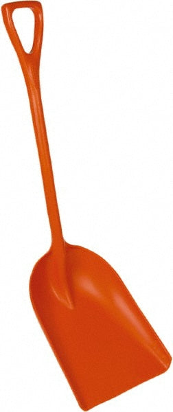 Vikan 69827 One-Piece Shovel, 13.7", Orange