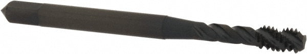 OSG 0136401 Spiral Flute Tap #8-32 UNC, 3 Flutes, Bottoming, 2B Class of Fit, Cobalt, Oxide Coated