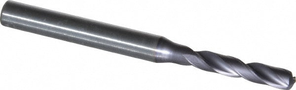 Kennametal 2213701 Screw Machine Length Drill Bit 4.40 mm Dia, 140 deg Point, Solid Carbide