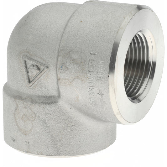 Merit Brass 3401D-16 Pipe 90 deg Elbow 1", 304 & 304L Stainless Steel