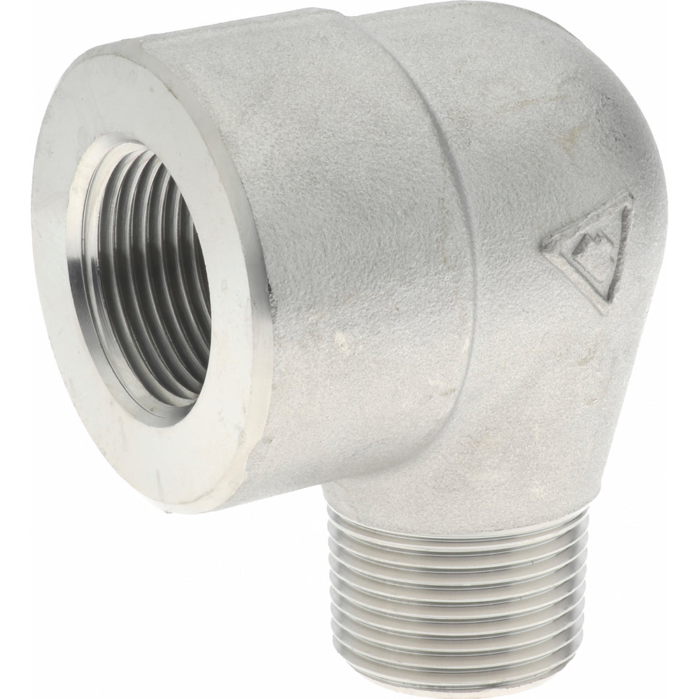 Merit Brass 3403D-16 Pipe 90 deg Street Elbow 1", 304 & 304L Stainless Steel