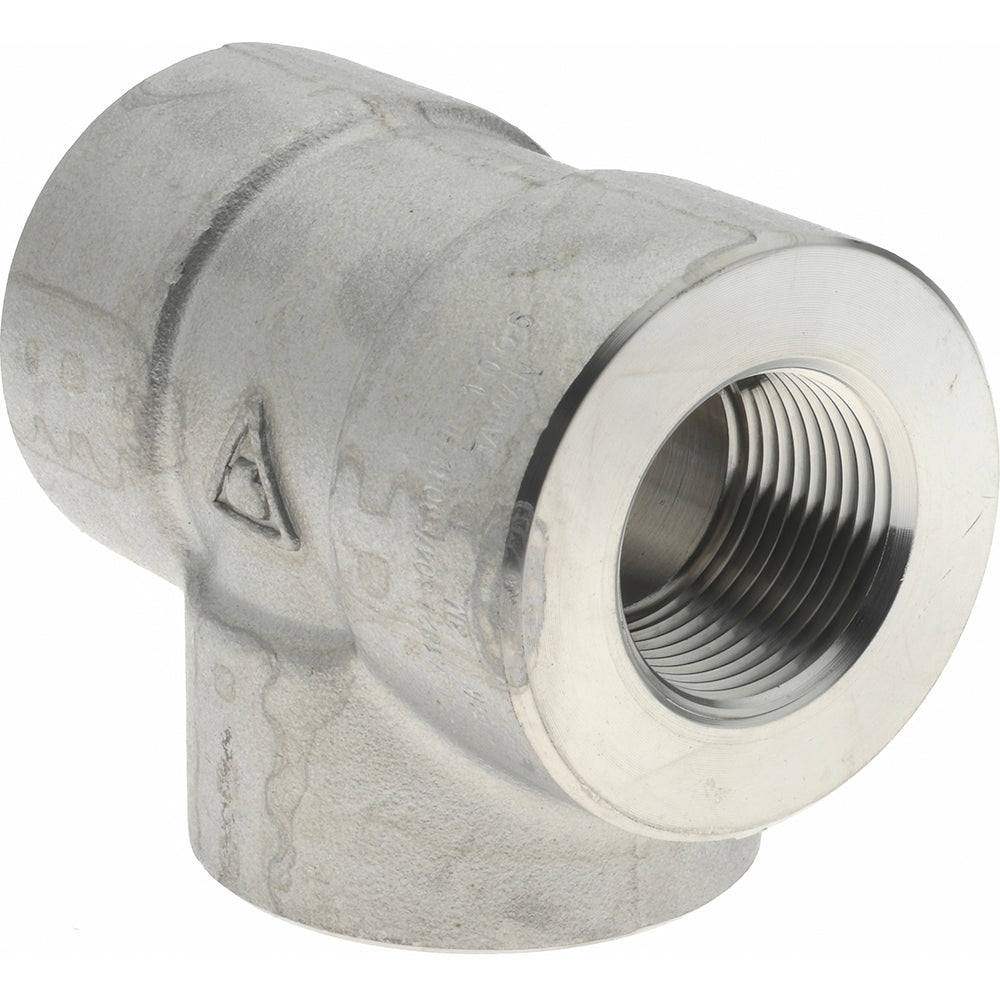 Merit Brass 3406D-16 Pipe Tee 1", 304 & 304L Stainless Steel