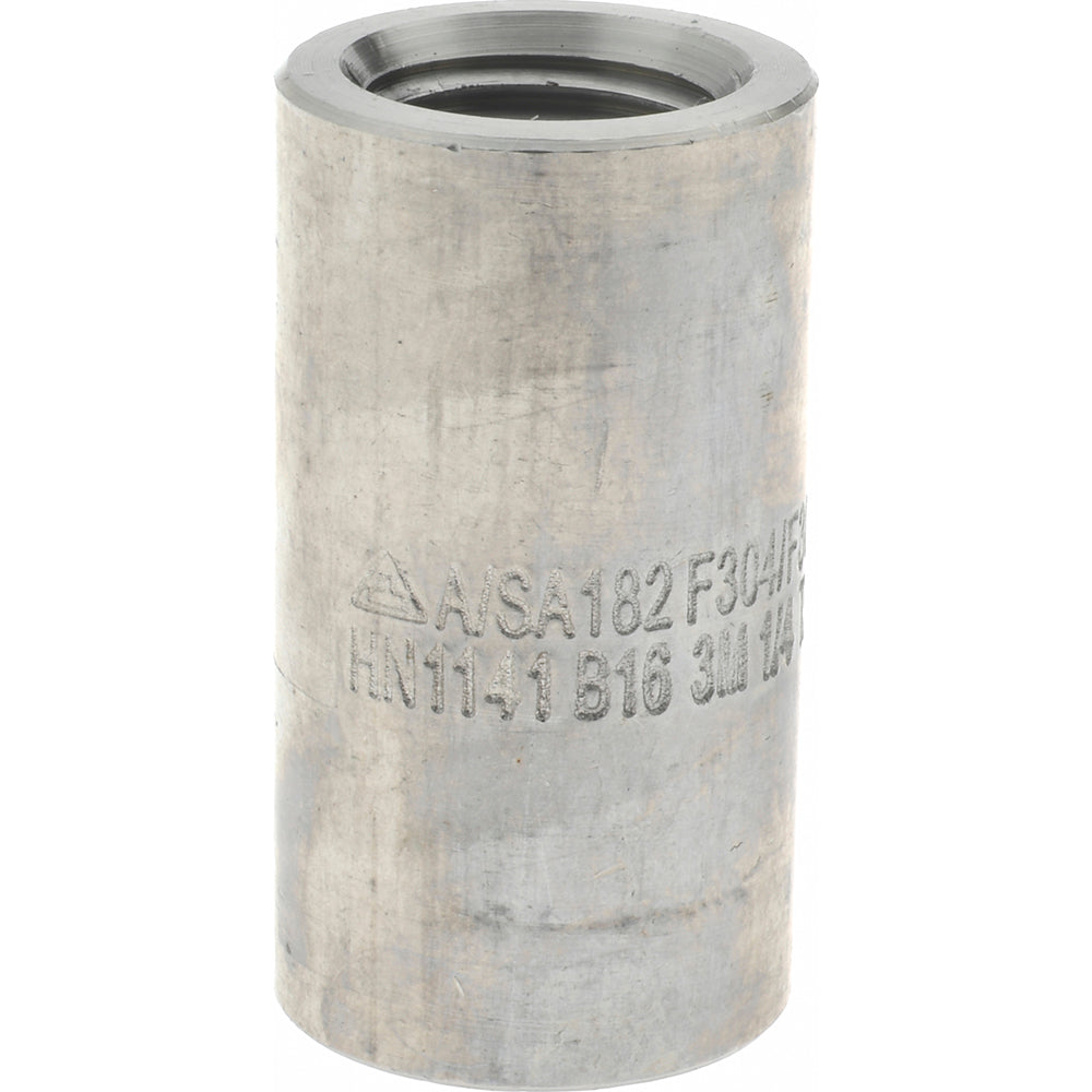 Merit Brass 3411D-04 Pipe Coupling 1/4", 304 & 304L Stainless Steel