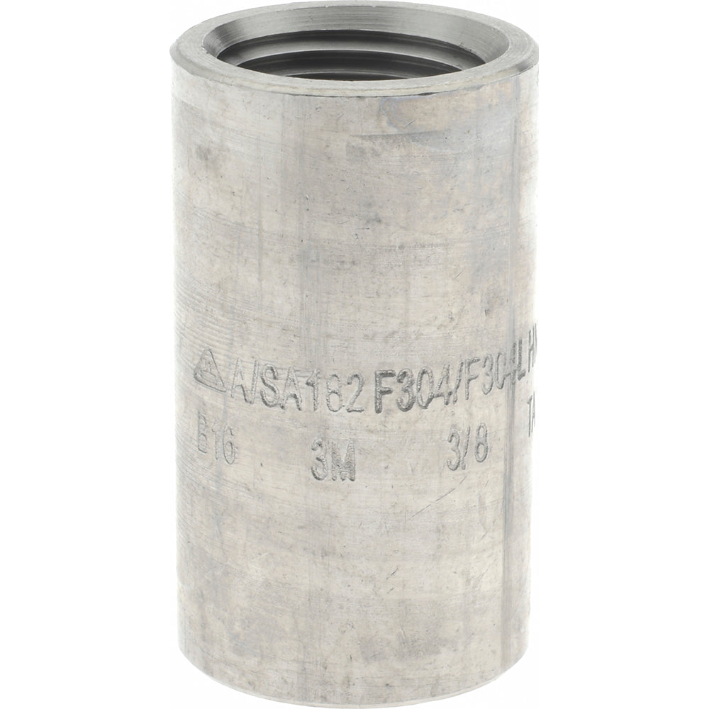 Merit Brass 3411D-06 Pipe Coupling 3/8", 304 & 304L Stainless Steel