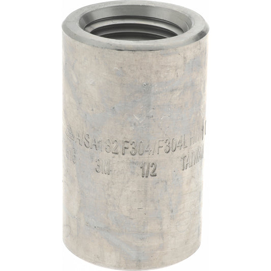 Merit Brass 3411D-08 Pipe Coupling 1/2", 304 & 304L Stainless Steel
