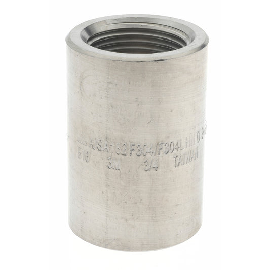 Merit Brass 3411D-12 Pipe Coupling 3/4", 304 & 304L Stainless Steel