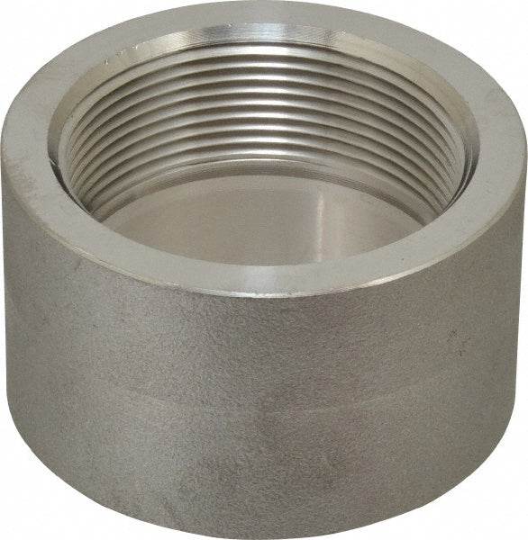 Merit Brass 3411HD-32 Pipe Half Coupling 2", 304 & 304L Stainless Steel