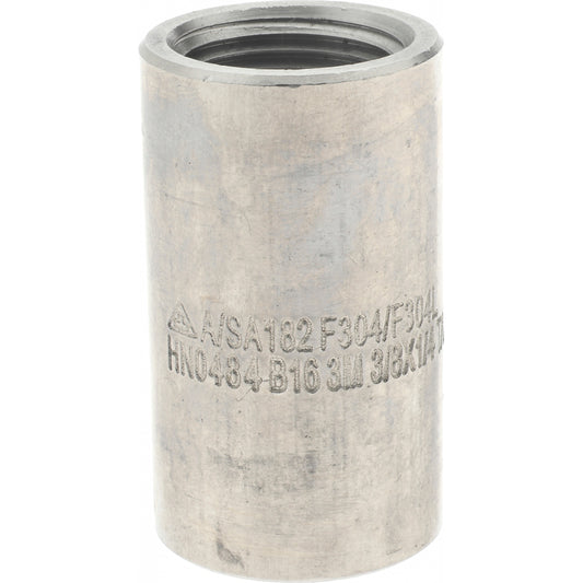 Merit Brass 3412D-0604 Pipe Reducer 3/8 x 1/4", 304 & 304L Stainless Steel