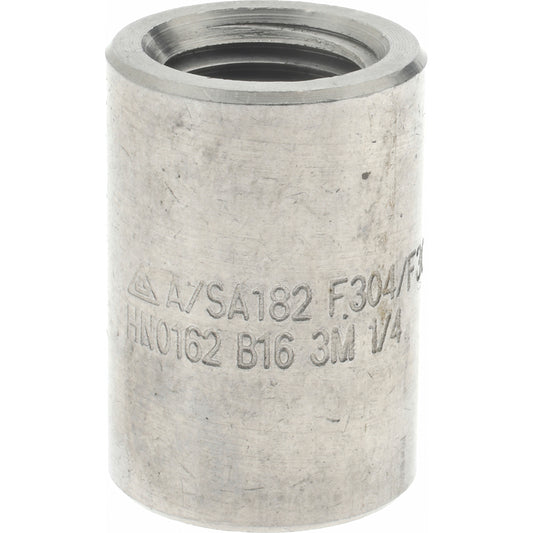 Merit Brass 3416D-04 Pipe End Cap 1/4", 304 & 304L Stainless Steel