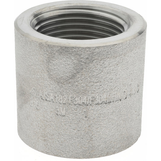 Merit Brass 3416D-16 Pipe End Cap 1", 304 & 304L Stainless Steel