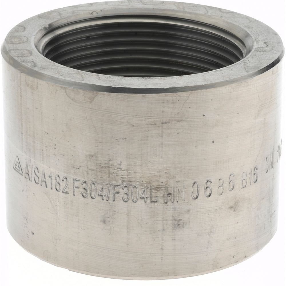 Merit Brass 3416D-24 Pipe End Cap 1-1/2", 304 & 304L Stainless Steel
