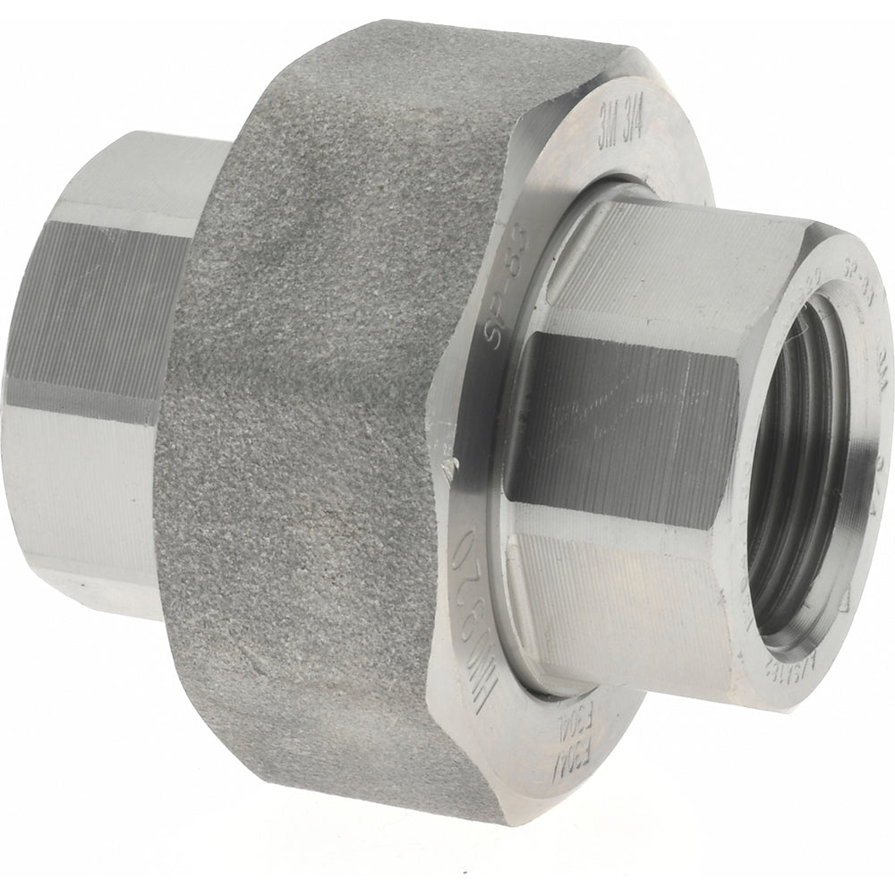 Merit Brass 3487D-12 Pipe Union 3/4", 304 & 304L Stainless Steel
