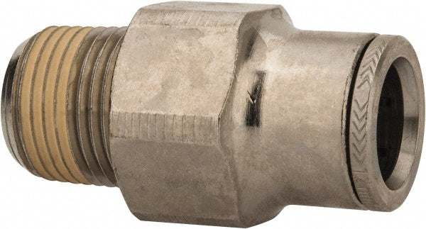 Norgren 104251238 Push-To-Connect Tube to Male & Tube to Male NPT Tube Fitting 3/8" Thread