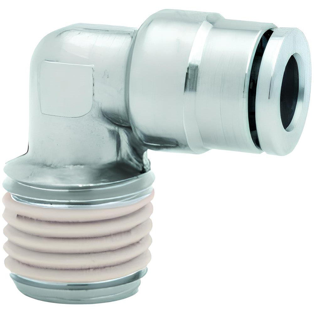 Norgren 101450838 Push-To-Connect Tube to Male & Tube to Male BSPT Tube Fitting 3/8" Thread