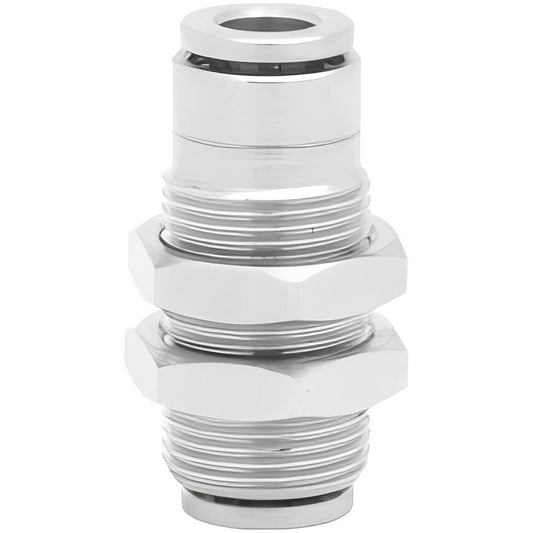 Norgren 100290800 Push-To-Connect Tube to Tube Tube Fitting Bulkhead Connector, M16 x 1.5 Thread