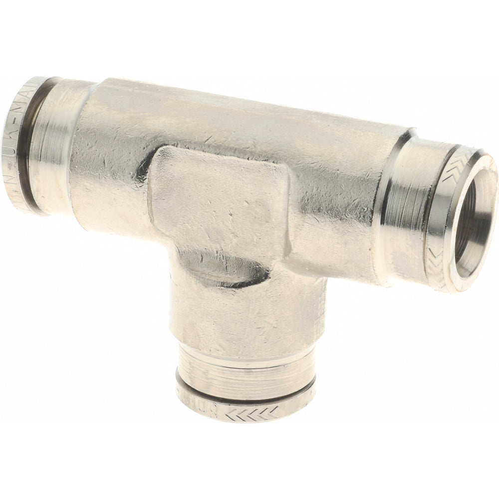 Norgren 100600800 Push-To-Connect Tube to Tube Tube Fitting Tee Connector, Tee