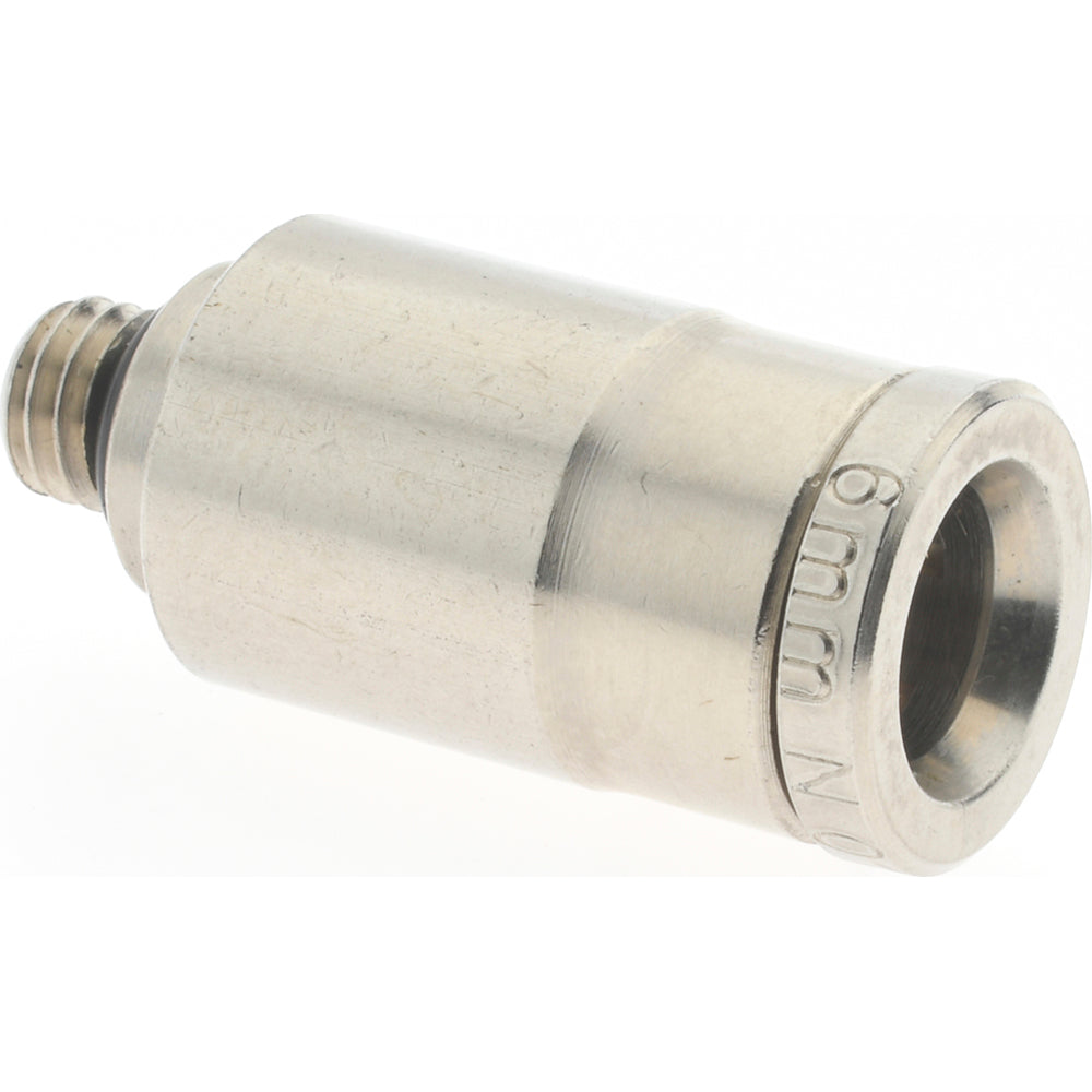 Norgren 102250605 Push-To-Connect Tube to Metric Thread Tube Fitting Adapter, Straight, M5 x 0.8 Thread