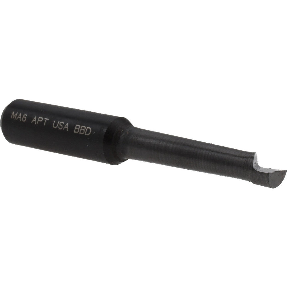 APT MA6 Boring Bar 1/4" Min Bore, 1-1/4" Max Depth, Right Hand Cut, C2 Solid Carbide