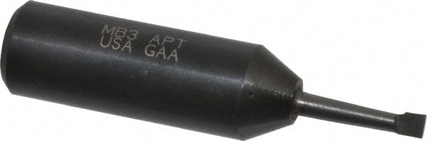 APT MB3 Boring Bar 1/8" Min Bore, 5/8" Max Depth, Right Hand Cut, C2 Solid Carbide