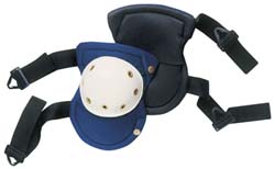 CLC V6355 Knee Pad 2 Strap, Plastic Cap, Buckle Closure, Universal