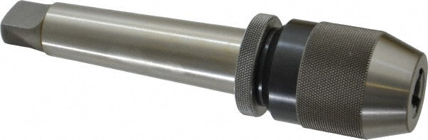 Albrecht 73030 Drill Chuck 1/32 to 1/2" Capacity, Integral Shank Mount, 4MT