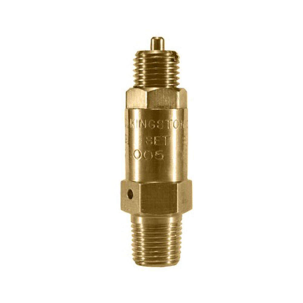 Kingston 100SS-2-025 ASME Safety Relief Valve 1/4" Inlet, 25 Max psi