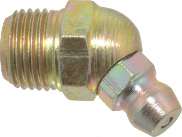 Pro-Lube GFT/1-8/27/45-5 Standard Grease Fitting 45 &deg Head, 1/8-27 PTF