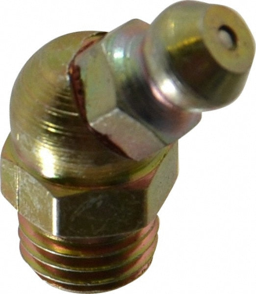 Pro-Lube GFT/8/1/45/ST-5 Standard Grease Fitting 45 &deg Head, M8 x 1 Metric