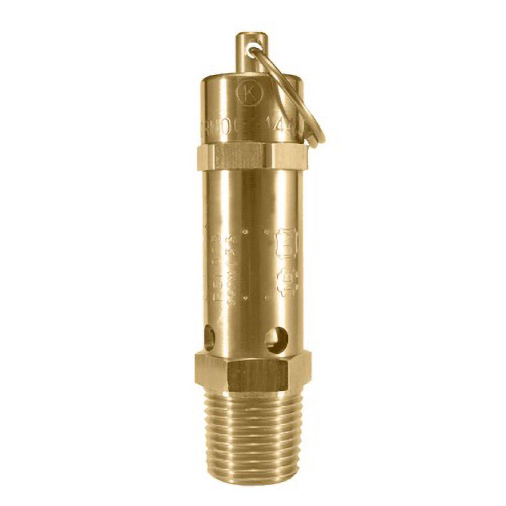 Kingston 112CSS-2-175 ASME Safety Relief Valve 1/4" Inlet, 175 Max psi