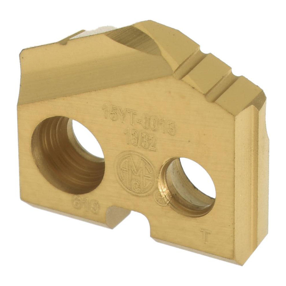 Allied Machine and Engineering 15YT-0013 Spade Drill Insert 13/32" Dia, Seat Size Y, Cobalt, 132 deg Point
