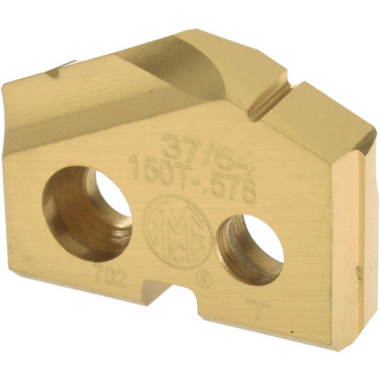 Allied Machine and Engineering 150T-.578 Spade Drill Insert 37/64" Dia, Seat Size 0, Cobalt, 132 deg Point