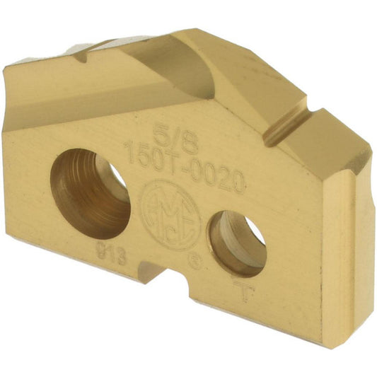 Allied Machine and Engineering 150T-0020 Spade Drill Insert 5/8" Dia, Seat Size 0, Cobalt, 132 deg Point