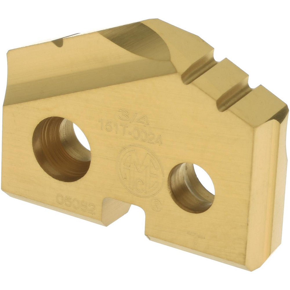 Allied Machine and Engineering 151T-0024 Spade Drill Insert 3/4" Dia, Seat Size 1, Cobalt, 132 deg Point