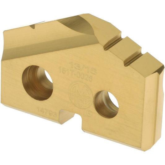 Allied Machine and Engineering 151T-0026 Spade Drill Insert 13/16" Dia, Seat Size 1, Cobalt, 132 deg Point