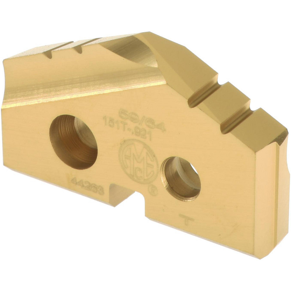 Allied Machine and Engineering 151T-.921 Spade Drill Insert 59/64" Dia, Seat Size 1, Cobalt, 132 deg Point