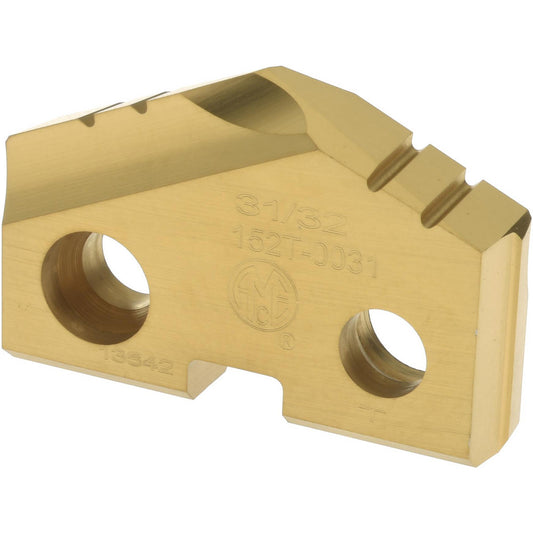 Allied Machine and Engineering 152T-0031 Spade Drill Insert 31/32" Dia, Seat Size 2, Cobalt, 132 deg Point